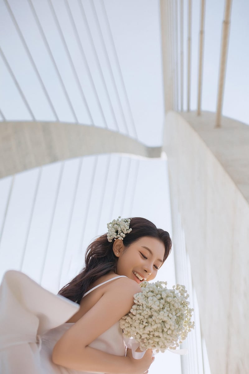 Vineyard Wedding Bride
